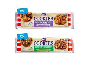 4316268630085 - American Style Chocolate Cookies 225 g verschiedene Sorten 24er Pack