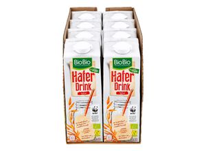 4316268631082 - BioBio Haferdrink Naturell 1 Liter 8er Pack