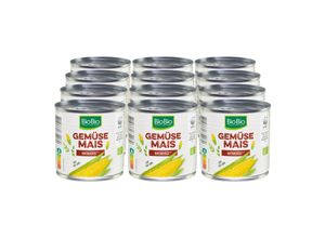 4316268634977 - BioBio Gemüsemais 285 g Abtropfgewicht 12er Pack 4316268634977 - BioBio Gemüsemais 285 g Abtropfgewicht 12er Pack