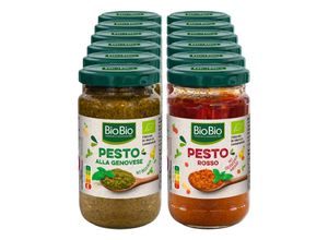 4316268683159 - BioBio Pesto Mix 190 g verschiedene Sorten 12er Pack