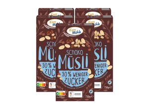 4316268684736 - Kornmühle Schoko Müsli weniger süß 750 g 5er Pack