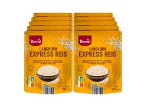 4316268686266 - Bonrisi Expressreis Langkorn 250 g 10er Pack