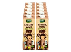 4316268686884 - BioBio Haferdrink Schoko 1 Liter 10er Pack