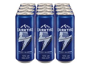 4316268691932 - Arktis Vodka Energy 10 % vol 033 Liter Dose 12er Pack