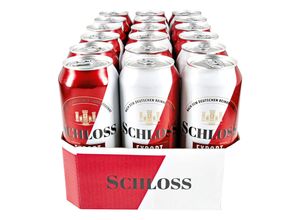 4316268699082 - Schloss Export 52 % vol 05 Liter Dose 18er Pack - Inhalt 2 Flaschen