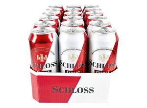 4316268699204 - Schloss Export 52 % vol 05 Liter Dose 18er Pack - Inhalt 2 Flaschen