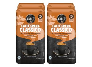 4316268699631 - Cafet Cafe Crema Ganze Bohne 1 kg 4er Pack