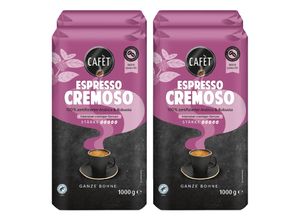 4316268699648 - Cafet Espresso Ganze Bohnen 1 kg 4er Pack