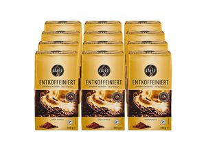 4316268699709 - Cafet Entkoffeiniert 500 g 12er Pack