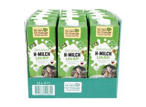 4316268706612 - Ein Herz für Erzeuger H-Milch 15% 1 Liter 12er Pack