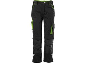 4317784703758 - Fortis - Kinder-Bundhose twenty four schwarz-limegreen Gr 158-164