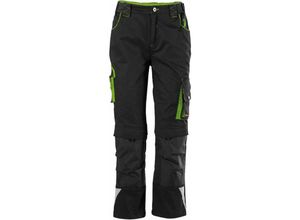 4317784703789 - Fortis Kids Bundhose 24 schw limegreenGr122-128