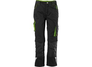 4317784703796 - Fortis - Kids Bundhose 24 schw limegreenGr110-116