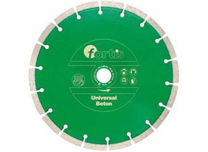 4317784704557 - Fortis - Diamant-Trennscheibe Universal Beton ø 230 mm gesintert 10 mm Bohrung 222 mm