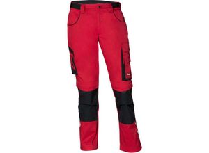 4317784746984 - H-Bundhose 24 rot schwarz Gr46 - Fortis