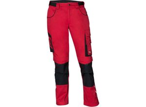 4317784746991 - H-Bundhose 24 rot schwarz Gr48 - Fortis