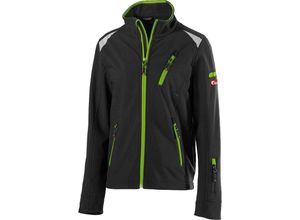 4317784763646 - Fortis - Kids Jacke 24 schwarz limegreen Gr122-128