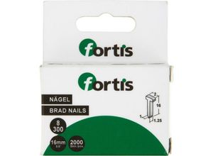 4317784775151 - Fortis - Nagel mit Kopf 0 1x1 6mm a2000Stk