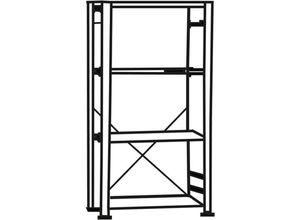 4317784947558 - Steckregal Grundregal H2000xB1000xT400 4 Böden ral 5010 Fachlast 150 kg - Forum