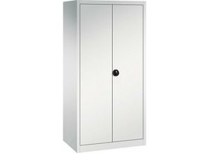 4317784970037 - - Flügeltürenschrank 4 Böden 110kgTraglast H1950xB930xT600mm ral 7035 7035