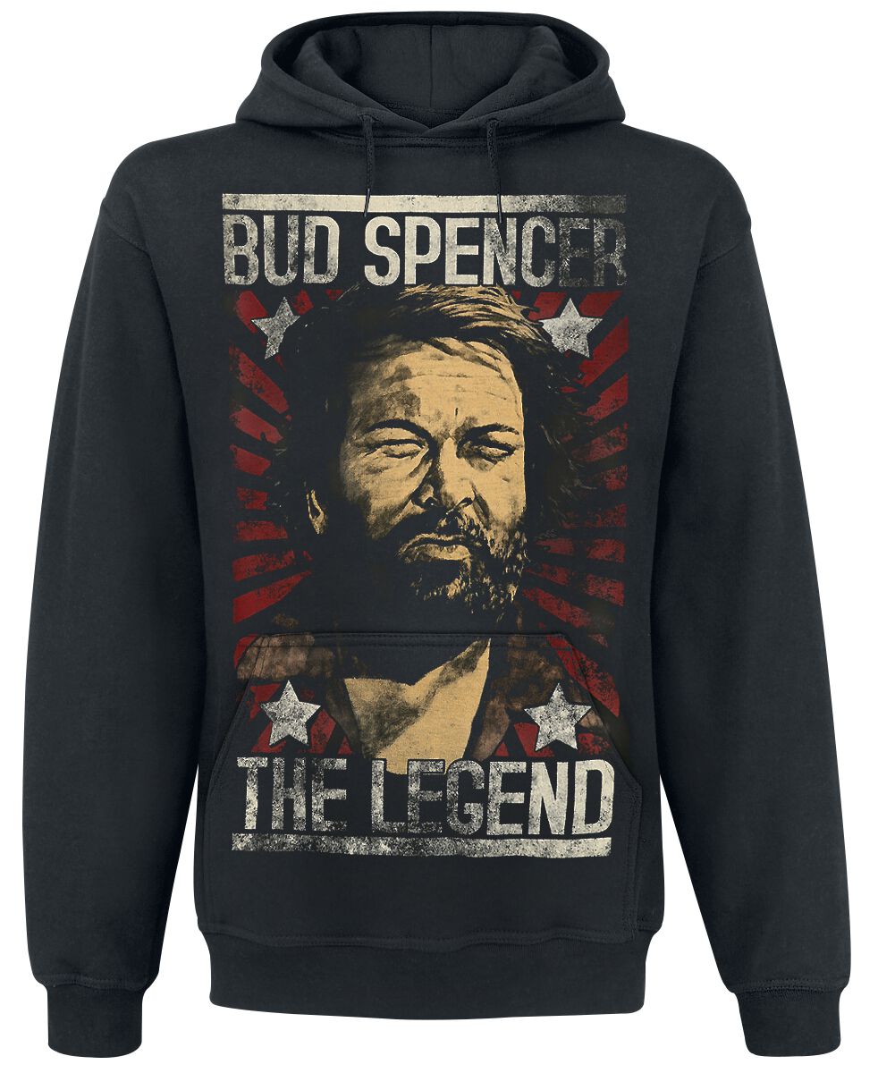 4321987654328 - The Legend Kapuzenpullover schwarz in 4XL