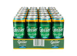 4331328282530 - Gösser Naturradler alkoholfrei 05 Liter Dose 24er Pack