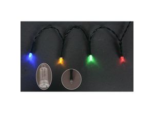 4333692007993 - Led Lichterkette 120LED Bunt 118m Timerfunktion Weihnachtsbeleuchtung - Trendline