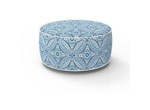 4333692029520 - Sitzpouf blau 53 x 23 cm