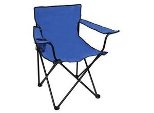 4333692035774 - TrendLine Campingstuhl mit Armlehne blau