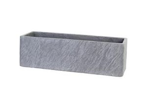 4333692038621 - TrendLine Blumenkasten 55 x 17 x 17 cm grau schieferoptik