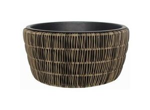 4333692039079 - TrendLine Polyrattan Schale Ø 44 x 21 cm mit Einsatz