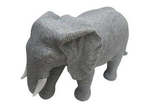 4333692041980 - Trendline Statue Elefant 42 cm grau