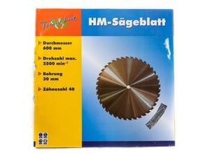 4333692045865 - Trendline - HM-Kreissägeblatt 600 mm Bohrung 30 mm 40 Zähne