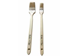 4333692048323 - Trendline - Pinsel-Set für Heizkörper 2-teilig Heizkörperpinsel Lackierpinsel Lang