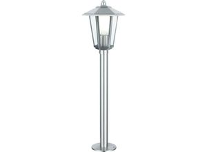 4333692050791 - Wegeleuchte 60W 80 cm Sockelleuchte Standlampe Außenlampe Edelstahl