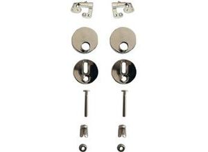 4333692058360 - Metallscharnier Set für Toilettendeckel WC-Befestigung Toilettendeckel - Primaster