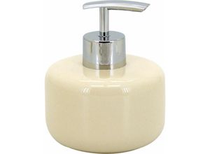 4333692059220 - Seifenspender Alirio Beige 400 ml Flüssigseifen-Spender Lotionspender - Trendline