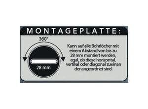 4333692059848 - Seifenspender Classic Round ohne bohren Flüssigseifen-Spender - Primaster