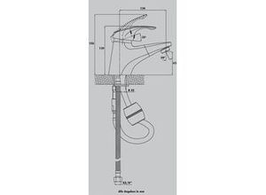 4333692061162 - Waschtischarmatur Berlin Wasserhahn Badarmatur Waschbeckenarmatur - Primaster