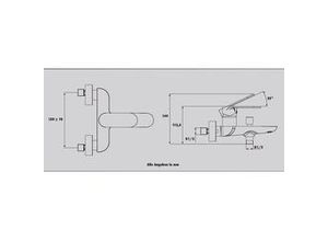 4333692062404 - Badewannenarmatur Prag chrom Armatur Duscharmatur Badewanne - Primaster