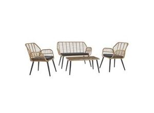 4333692222877 - TrendLine Loungeset Larisa 4-teilig