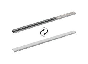 4333692235389 - Rost für Duschrinne Edelstahl 75 cm silber befliesbar