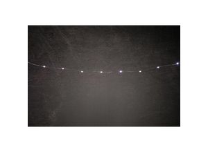 4333692375368 - TrendLine LED-Lichterkette Mini Außen 39 m kaltweiß mit Timer 8 Lichteffekten Lichterketten