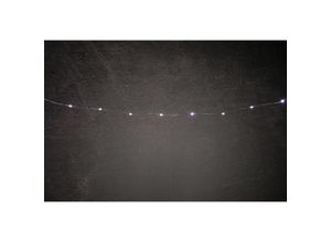 4333692375634 - LED-Lichterkette Mini Außen 119 m kaltweiß mit Timer 8 Lichteffekten Lichterketten - Trendline