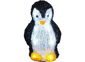 4333692378093 - Trendline - led Acrylfigur Pinguin 17 x 11 cm kaltweiß mit Timer Figuren