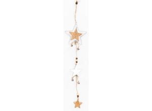 4333692392761 - Trendline - Dekohänger 60 cm beige weiß Weihnachtzeit Weihnachten Xmas