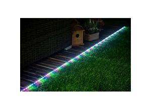 4333692401517 - Solar Leuchtband 3m rgb mit Erdspieß Streifen Band Licht Leuchte Licht - Trendline