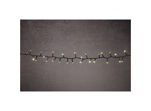 4333692529730 - LED-Lichterkette Premium Außen 107 m warmweiß-grün mit Timer Dimmer Lichterketten - Trendline