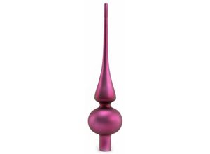 4333692537230 - Trendline - uni Spitze 26 cm matt magnolienrosa Weihnachtskugeln Weihnachten Xmas