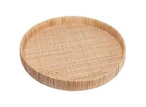 4333692600323 - Rattan Tablett ø 45 x 5 cm Tablet - Trendline